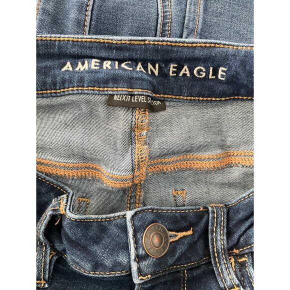 American Eagle size 8 Short Ne(x)t Level denim Stretch Jegging - Picture 5 of 7